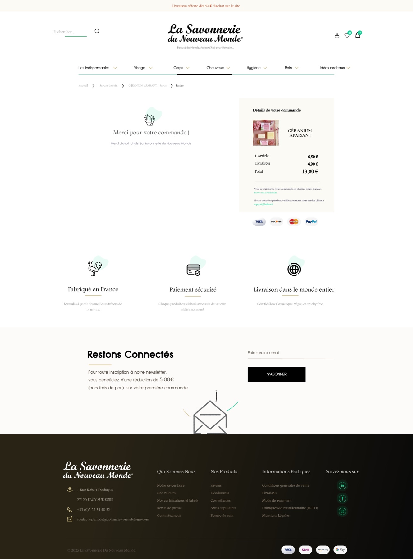 La Savonnerie du Nouveau Monde